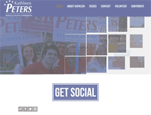 Tablet Screenshot of kathleenpeters.com